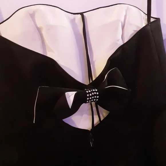 Womens vintage strapless dress sz small - Picture 2 of 9